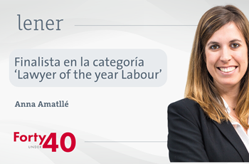 Finalistas en los premios Forty Under 40