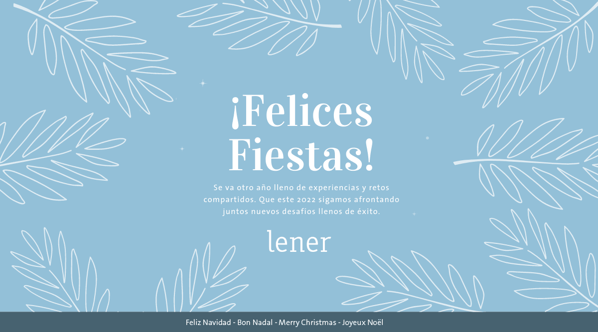 Lener wishes you Happy Holidays