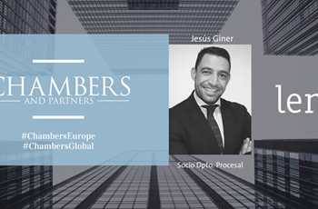 Chambers & Partners destaca al nostre soci Jesús Giner en les guies Chambers Global i Chambers Europe 2021