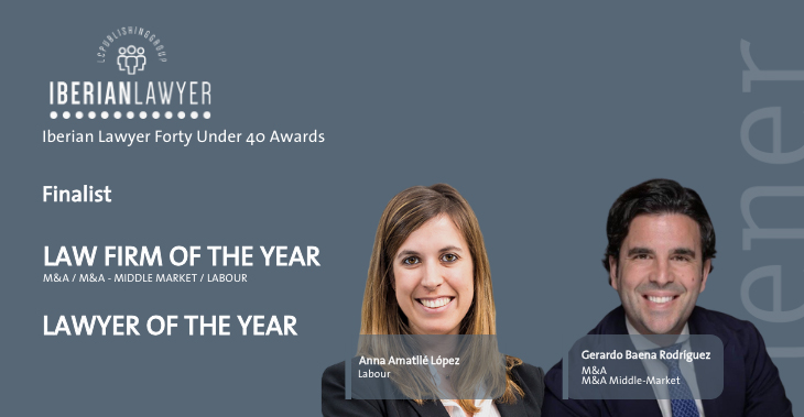 IBERIAN LAWYER's ‘Forty Under 40’ Awards