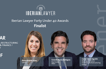 Finalistas en los premios Forty under 40 Awards 2024