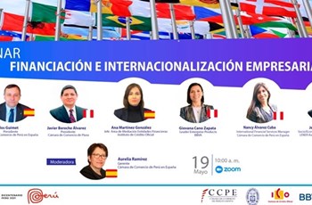Webinar sobre financiación e internacionalización empresarial